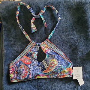 NWT Liz Clairborne bikini top size 8